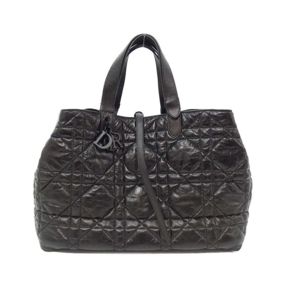 Christian Dior Toujours bag black crinkled calfskin black